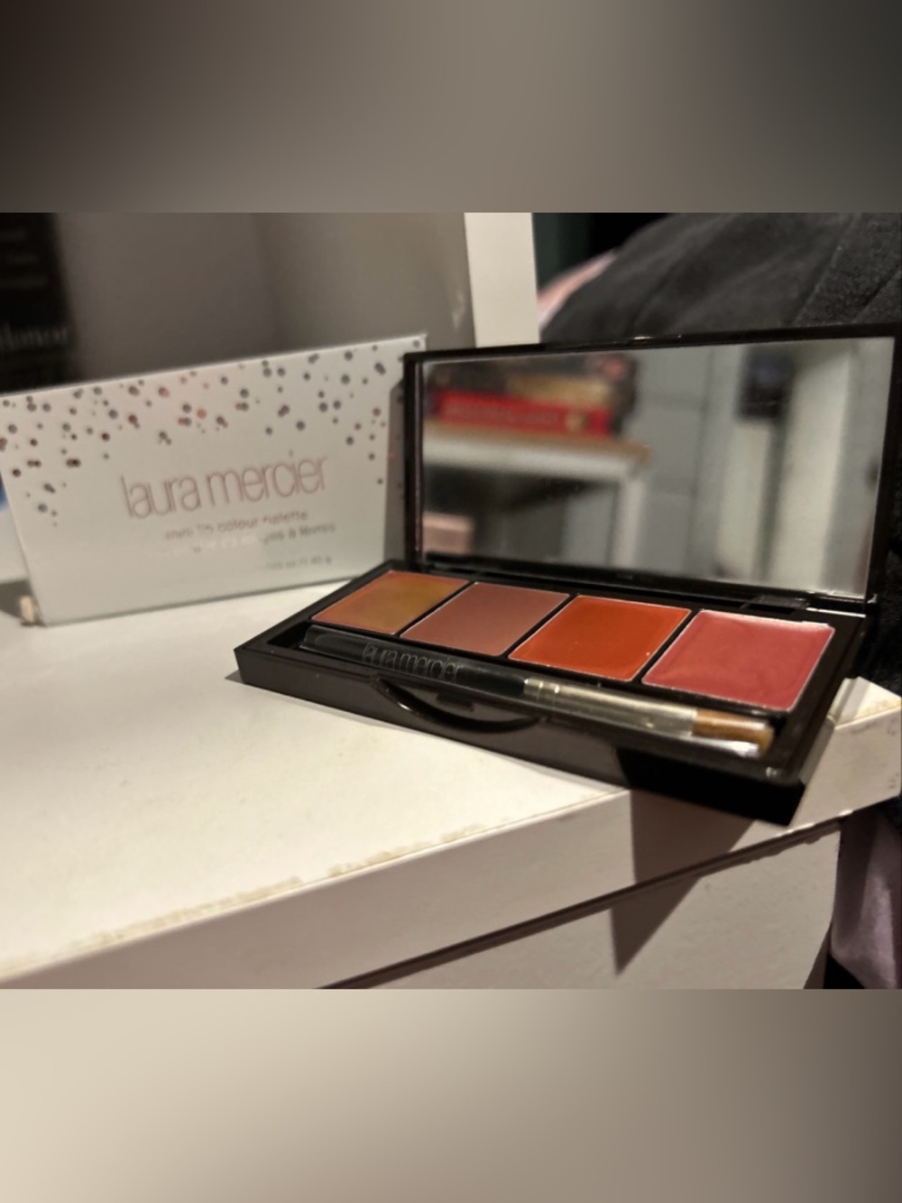 Laura Mercier Master Toolbox Palette Lips Brush Mini Lip Colour Color Rossetto